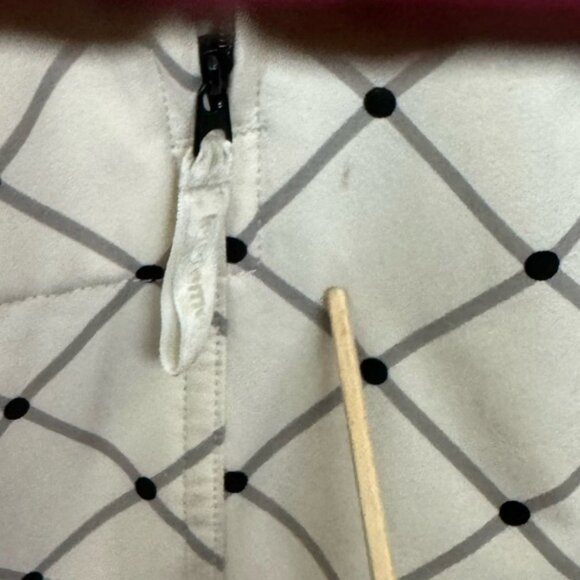 Lululemon RARE Apres Hood Coat Trench Check Jacket Light Water Resistant Zip 6 - Picture 13 of 15